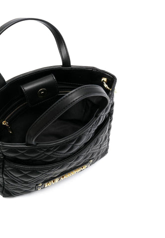 LOVE MOSCHINO Borsa Tote Con Tasca Nero JC4020PP1GLA0000 - Sandrini Calzature e Abbigliamento