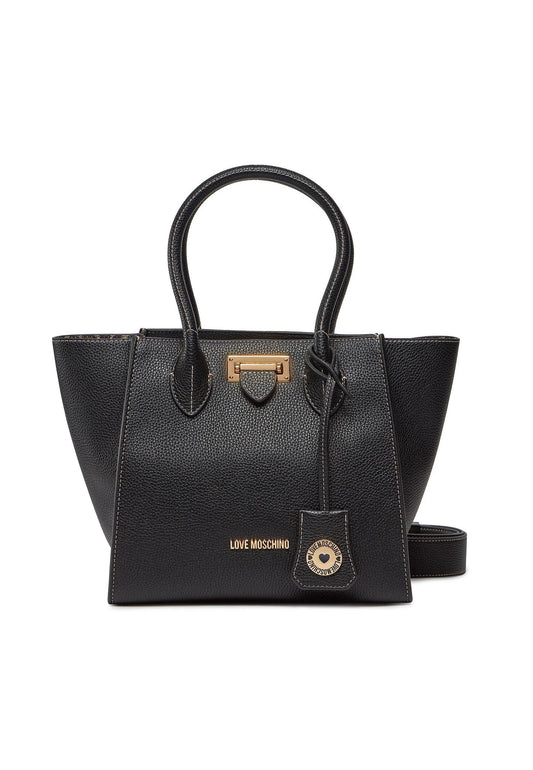 LOVE MOSCHINO Borsa Tote Donna Nero JC4109PP1ILJ0000 - Sandrini Calzature e Abbigliamento