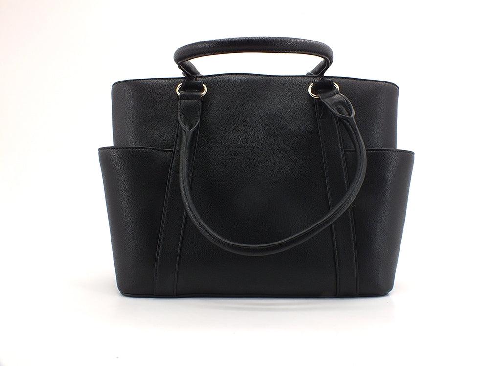 LOVE MOSCHINO Borsa Tote Fibbia Nero JC4312PP0DKO0000 - Sandrini Calzature e Abbigliamento