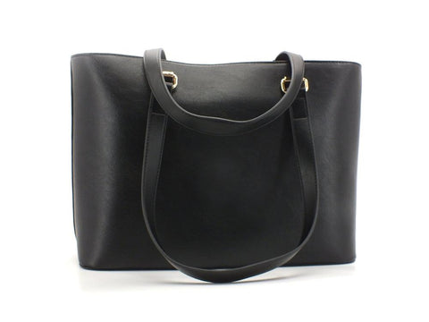 LOVE MOSCHINO Borsa Tote Logo Embossed Nero JC4056PP1ELL0000 - Sandrini Calzature e Abbigliamento