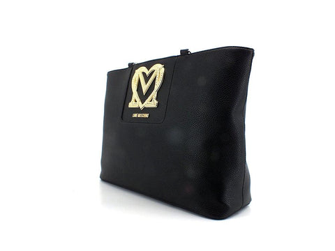 LOVE MOSCHINO Borsa Tote Logo Nero JC4382PP0EKM0000 - Sandrini Calzature e Abbigliamento