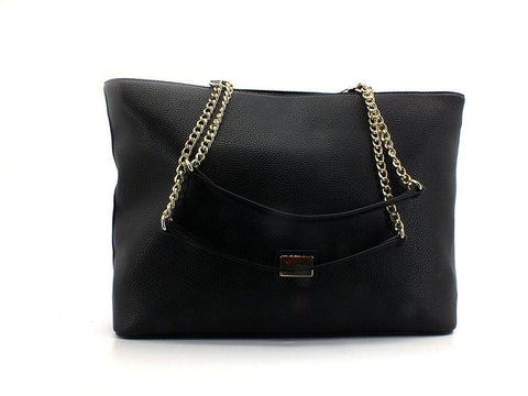 LOVE MOSCHINO Borsa Tote Logo Nero JC4382PP0EKM0000 - Sandrini Calzature e Abbigliamento