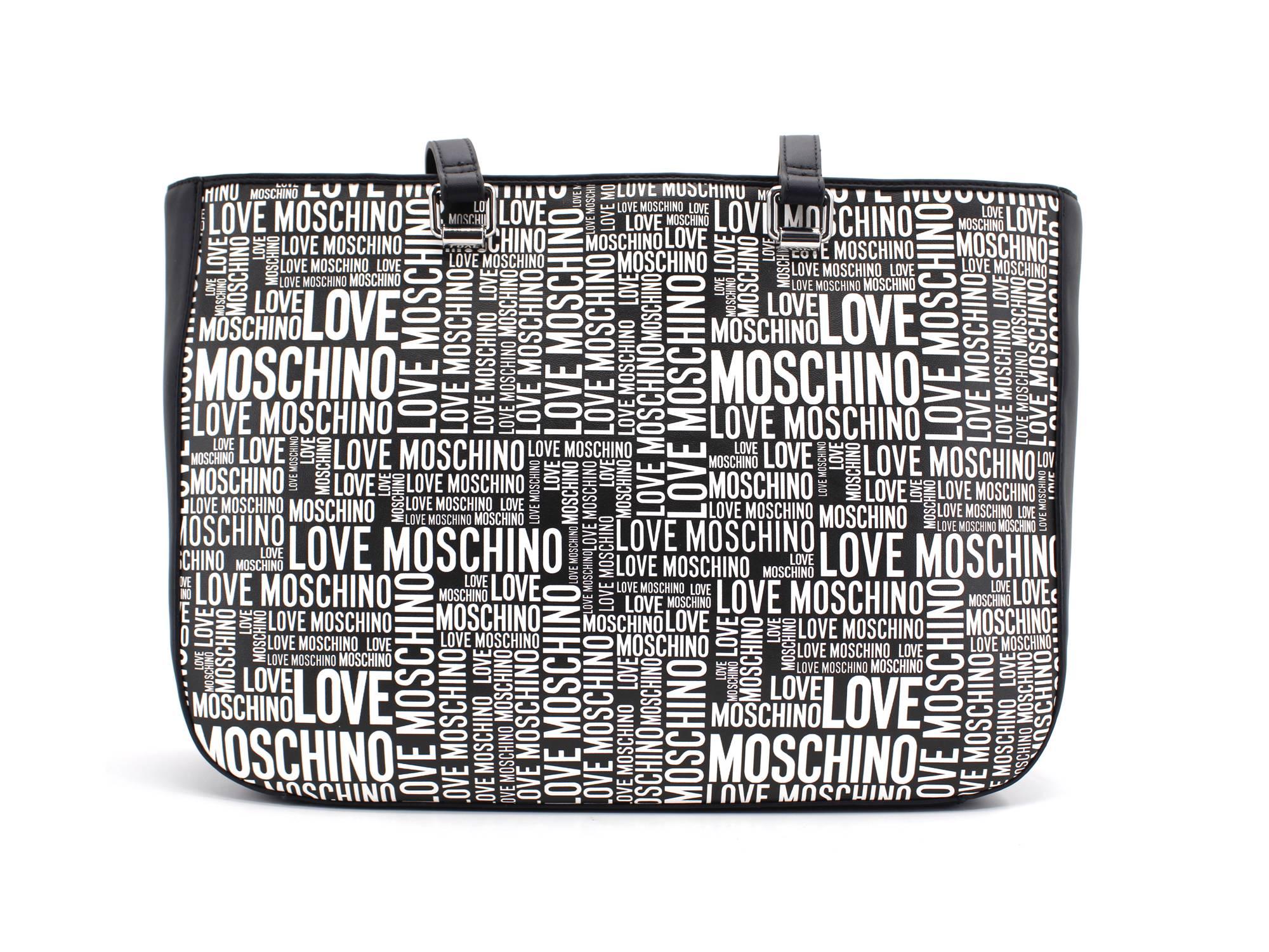 LOVE MOSCHINO Borsa Tote Scritte - Sandrini Calzature e Abbigliamento