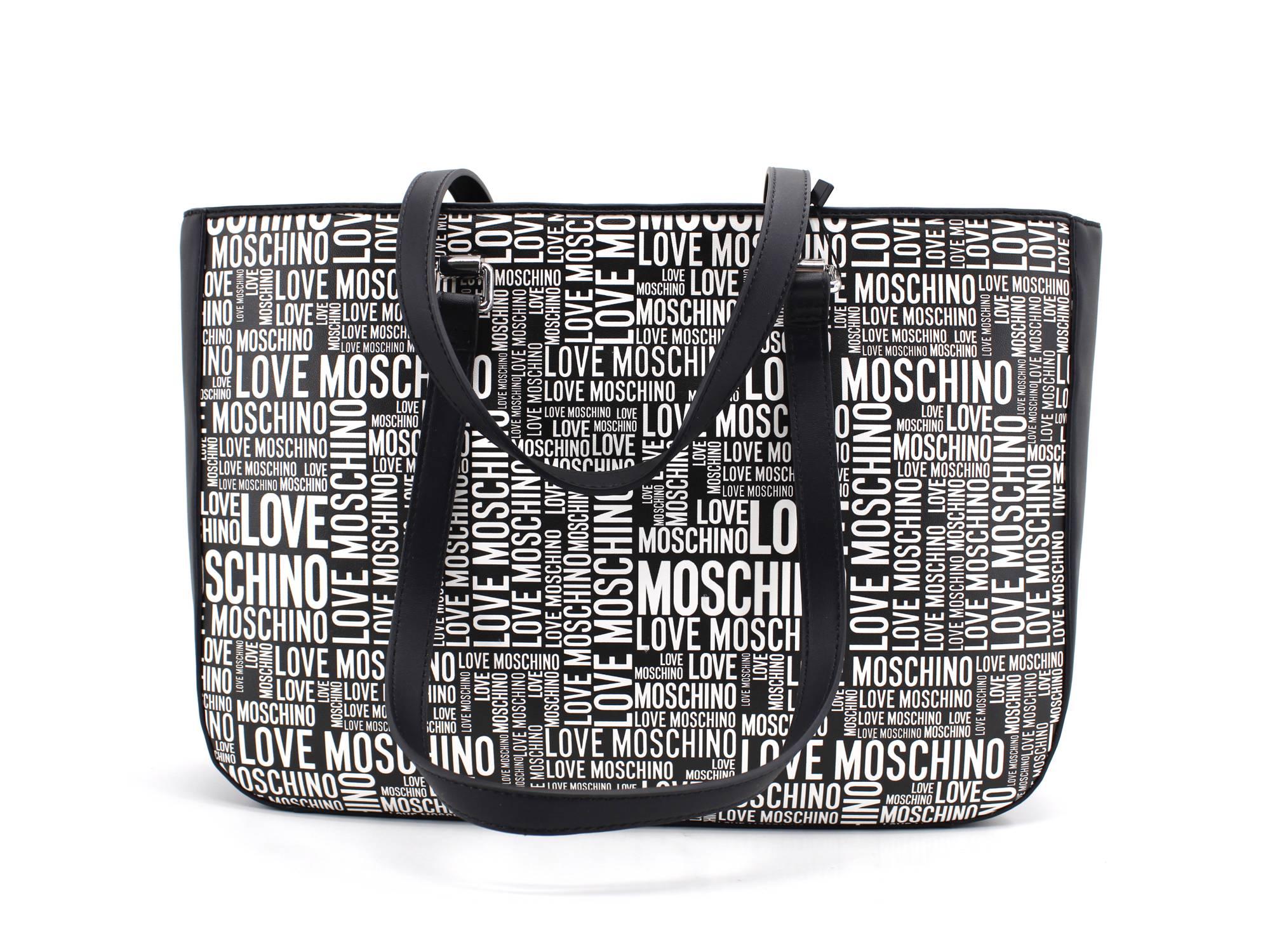 LOVE MOSCHINO Borsa Tote Scritte - Sandrini Calzature e Abbigliamento