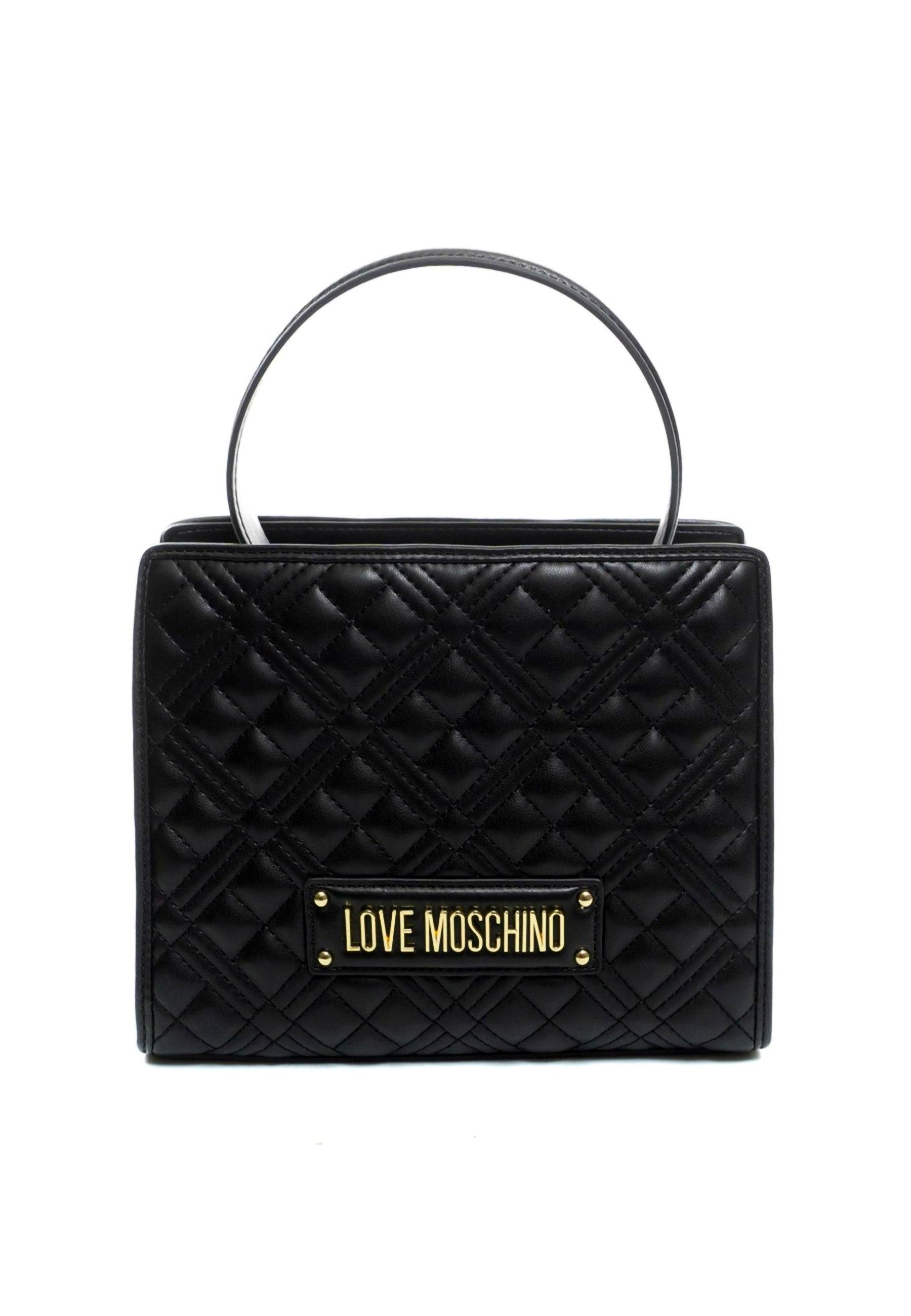 LOVE MOSCHINO Borsa Tote Small Nero JC4065PP1HLA0000 - Sandrini Calzature e Abbigliamento