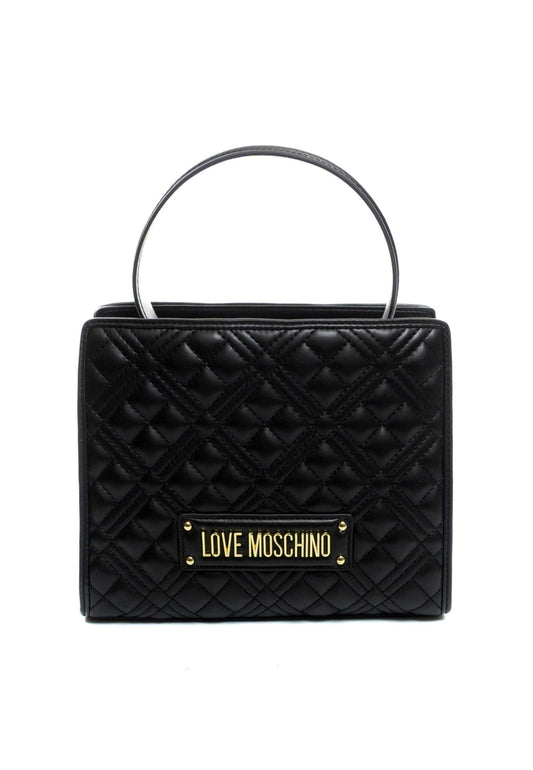 LOVE MOSCHINO Borsa Tote Small Nero JC4065PP1HLA0000 - Sandrini Calzature e Abbigliamento
