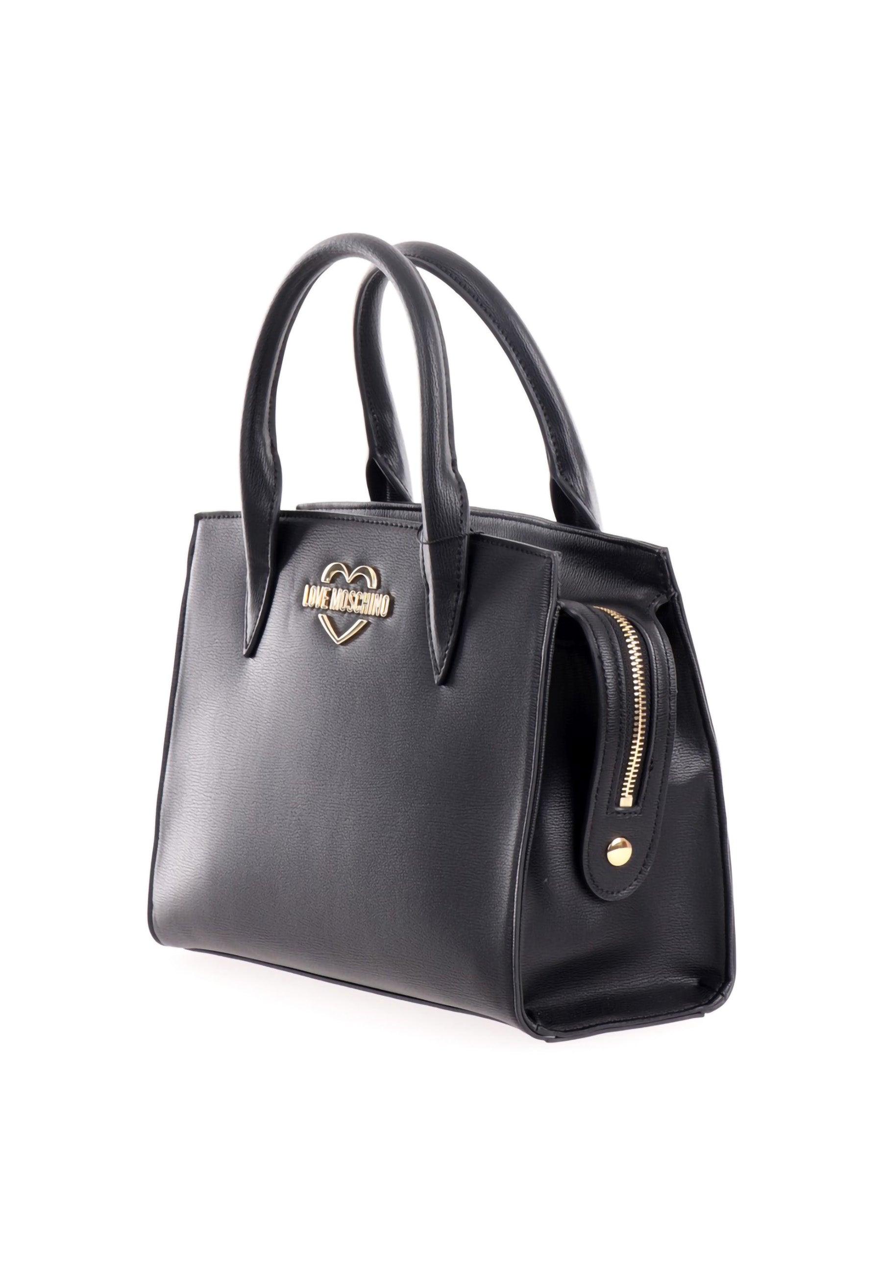 LOVE MOSCHINO Borsa Tote Small Nero JC4080PP1HLD0000 - Sandrini Calzature e Abbigliamento