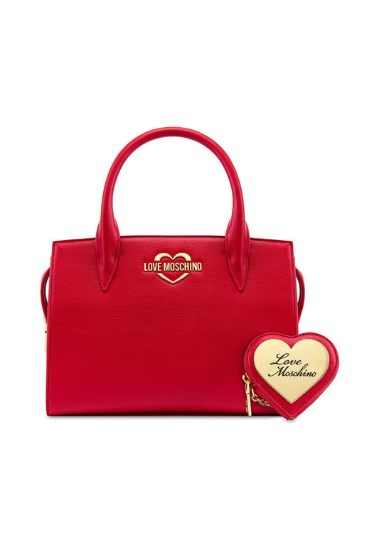 LOVE MOSCHINO Borsa Tote Small Rosso JC4080PP1HLD0500 - Sandrini Calzature e Abbigliamento
