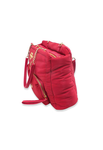 LOVE MOSCHINO Borsa Tote Zip Nylon Donna Rosa Fuxia JC4056PPFLE160A - Sandrini Calzature e Abbigliamento
