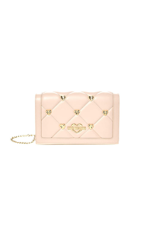 LOVE MOSCHINO Borsa Tracolla Borchie Cuori Avorio JC4138PP1GLZ0110 - Sandrini Calzature e Abbigliamento
