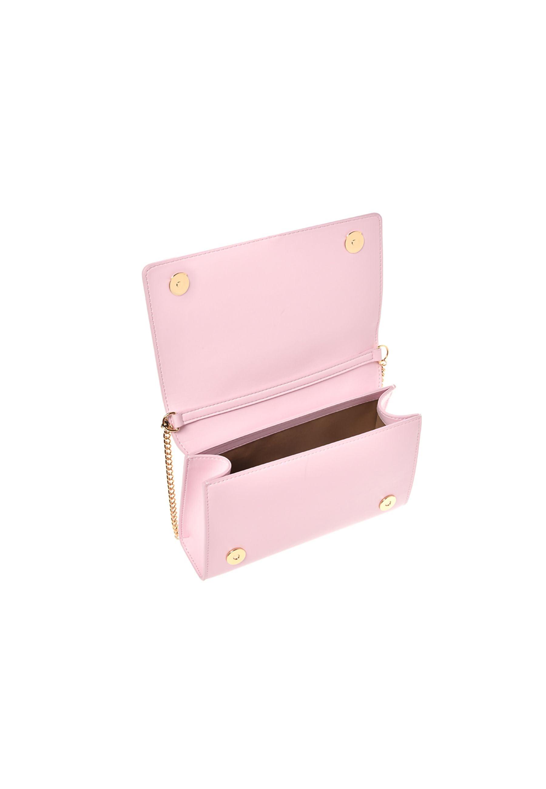LOVE MOSCHINO Borsa Tracolla Borchie Cuori Cipria JC4138PP1GLZ0601 - Sandrini Calzature e Abbigliamento