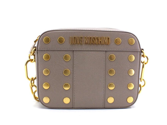 LOVE MOSCHINO Borsa Tracolla Borchie Grigio JC4223PP1DLM0001 - Sandrini Calzature e Abbigliamento