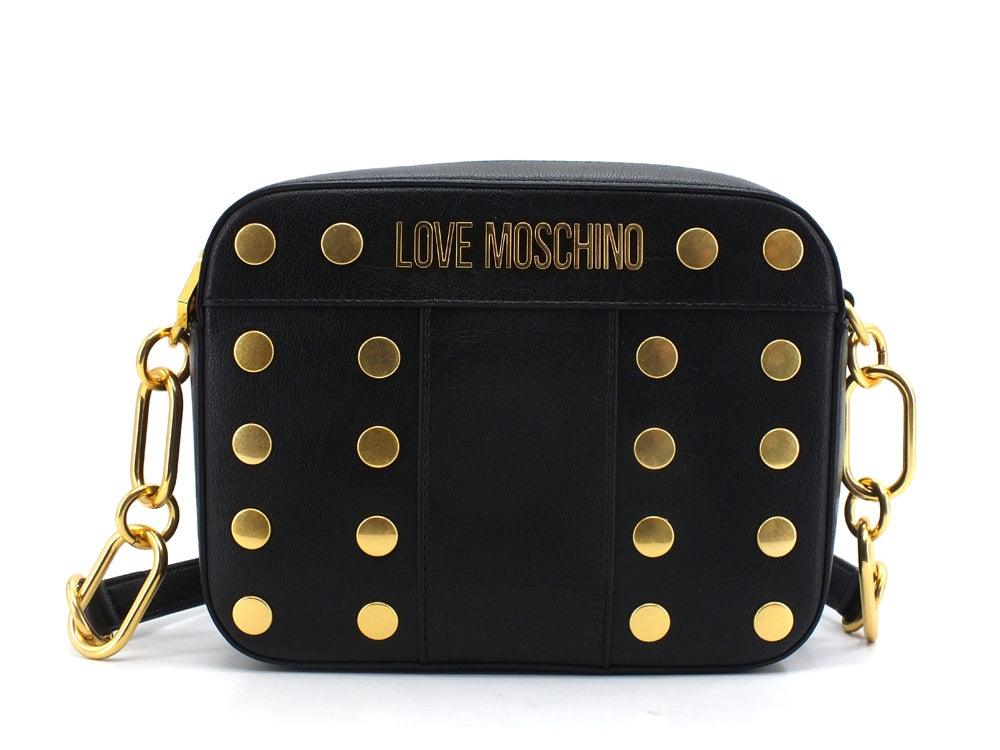 LOVE MOSCHINO Borsa Tracolla Borchie Nero JC4223PP1DLM0000 - Sandrini Calzature e Abbigliamento