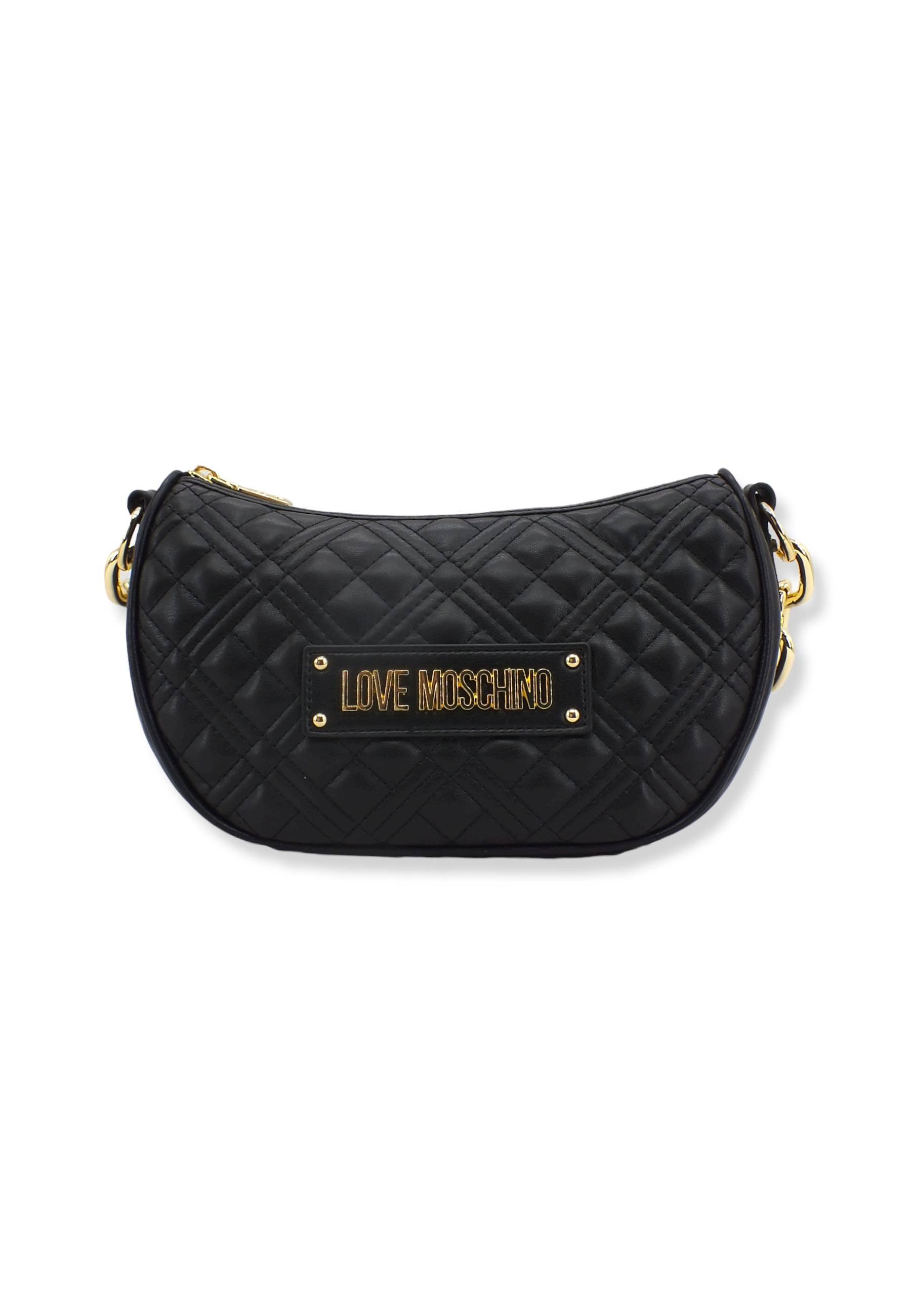 LOVE MOSCHINO Borsa Tracolla Chunky Chain Catena Nera JC4027PP1FLA0000 - Sandrini Calzature e Abbigliamento