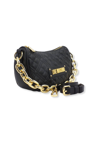 LOVE MOSCHINO Borsa Tracolla Chunky Chain Catena Nera JC4027PP1FLA0000 - Sandrini Calzature e Abbigliamento