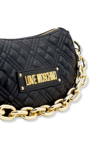 LOVE MOSCHINO Borsa Tracolla Chunky Chain Catena Nera JC4027PP1FLA0000 - Sandrini Calzature e Abbigliamento