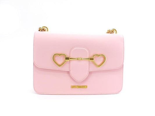 LOVE MOSCHINO Borsa Tracolla Clutch Cuori Rosa JC4075PP1ELC0600 - Sandrini Calzature e Abbigliamento