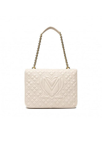 LOVE MOSCHINO Borsa Tracolla Crossbody Donna Bianco Avorio JC4000PP1FLA0110 - Sandrini Calzature e Abbigliamento
