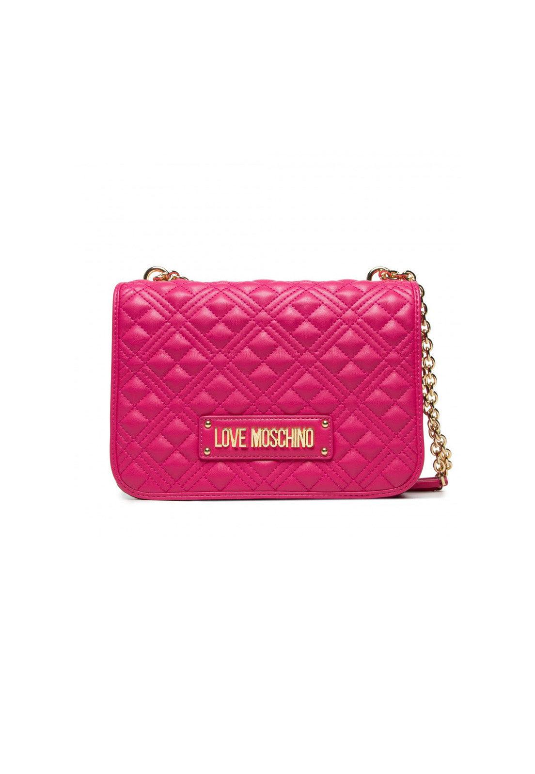 LOVE MOSCHINO Borsa Tracolla Crossbody Donna Rosa Fuxia JC4000PP1FLA0604 - Sandrini Calzature e Abbigliamento