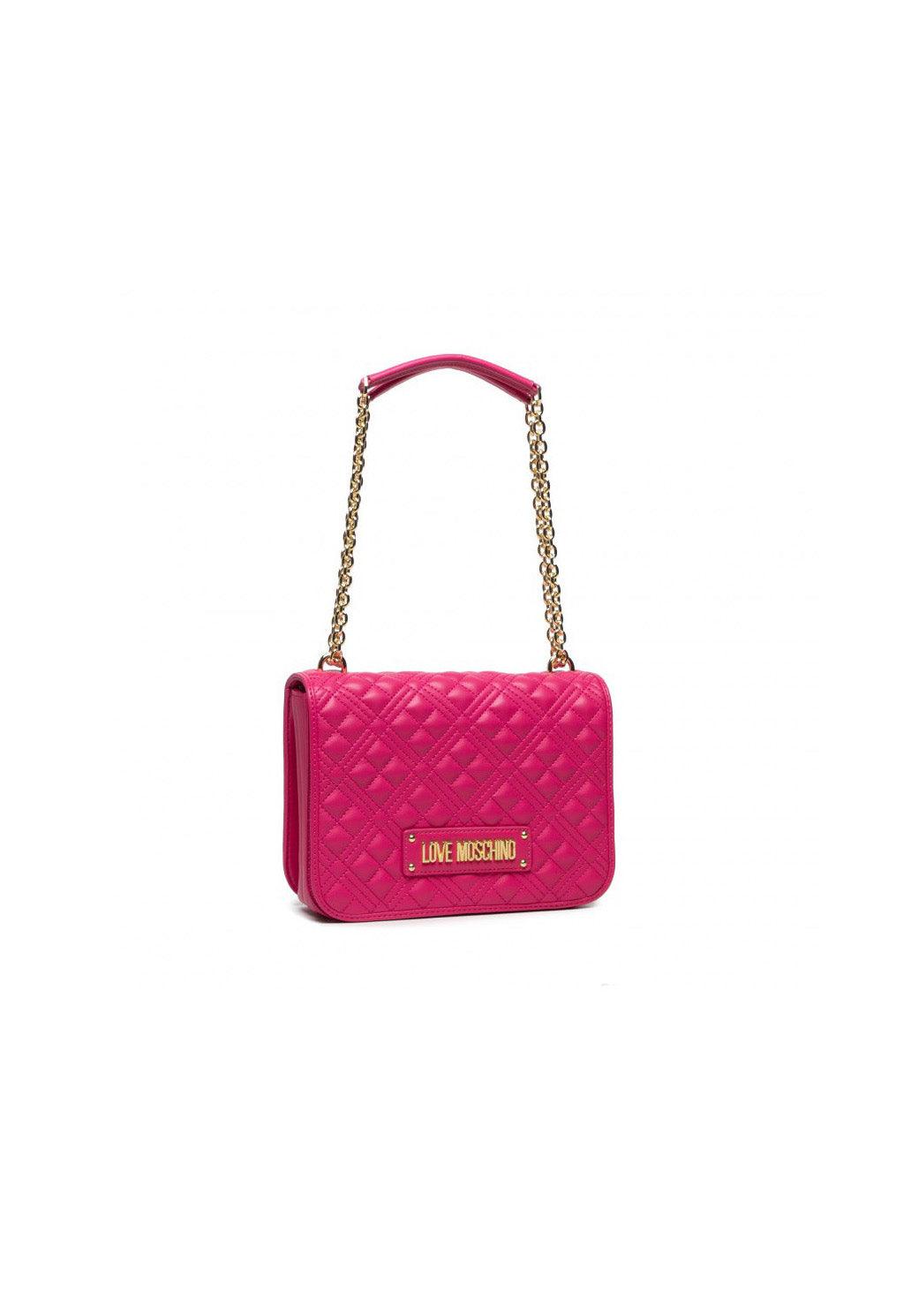 LOVE MOSCHINO Borsa Tracolla Crossbody Donna Rosa Fuxia JC4000PP1FLA0604 - Sandrini Calzature e Abbigliamento