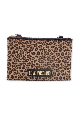 LOVE MOSCHINO Borsa Tracolla Crossbody Fantasia Leopard JC4373PP0FKM131A - Sandrini Calzature e Abbigliamento