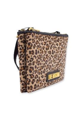 LOVE MOSCHINO Borsa Tracolla Crossbody Fantasia Leopard JC4373PP0FKM131A - Sandrini Calzature e Abbigliamento