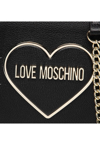 LOVE MOSCHINO Borsa Tracolla Crossbody Logo Cuore Nero JC4145PP1FLR0000 - Sandrini Calzature e Abbigliamento