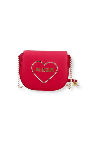 LOVE MOSCHINO Borsa Tracolla Crossbody Logo Cuore Rosa Fuxia JC4145PP1FLR0604 - Sandrini Calzature e Abbigliamento