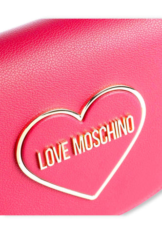 LOVE MOSCHINO Borsa Tracolla Crossbody Logo Cuore Rosa Fuxia JC4145PP1FLR0604 - Sandrini Calzature e Abbigliamento