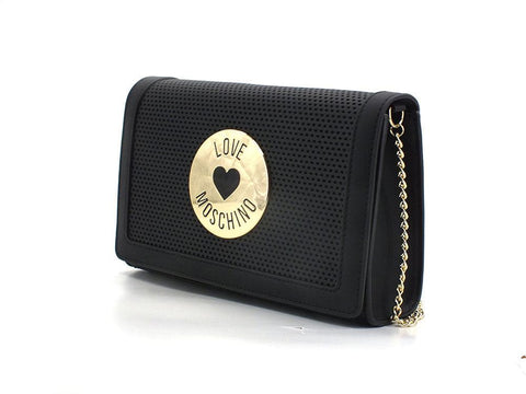 LOVE MOSCHINO Borsa Tracolla Crossbody Logo Nero JC4268PP0EKL100A - Sandrini Calzature e Abbigliamento