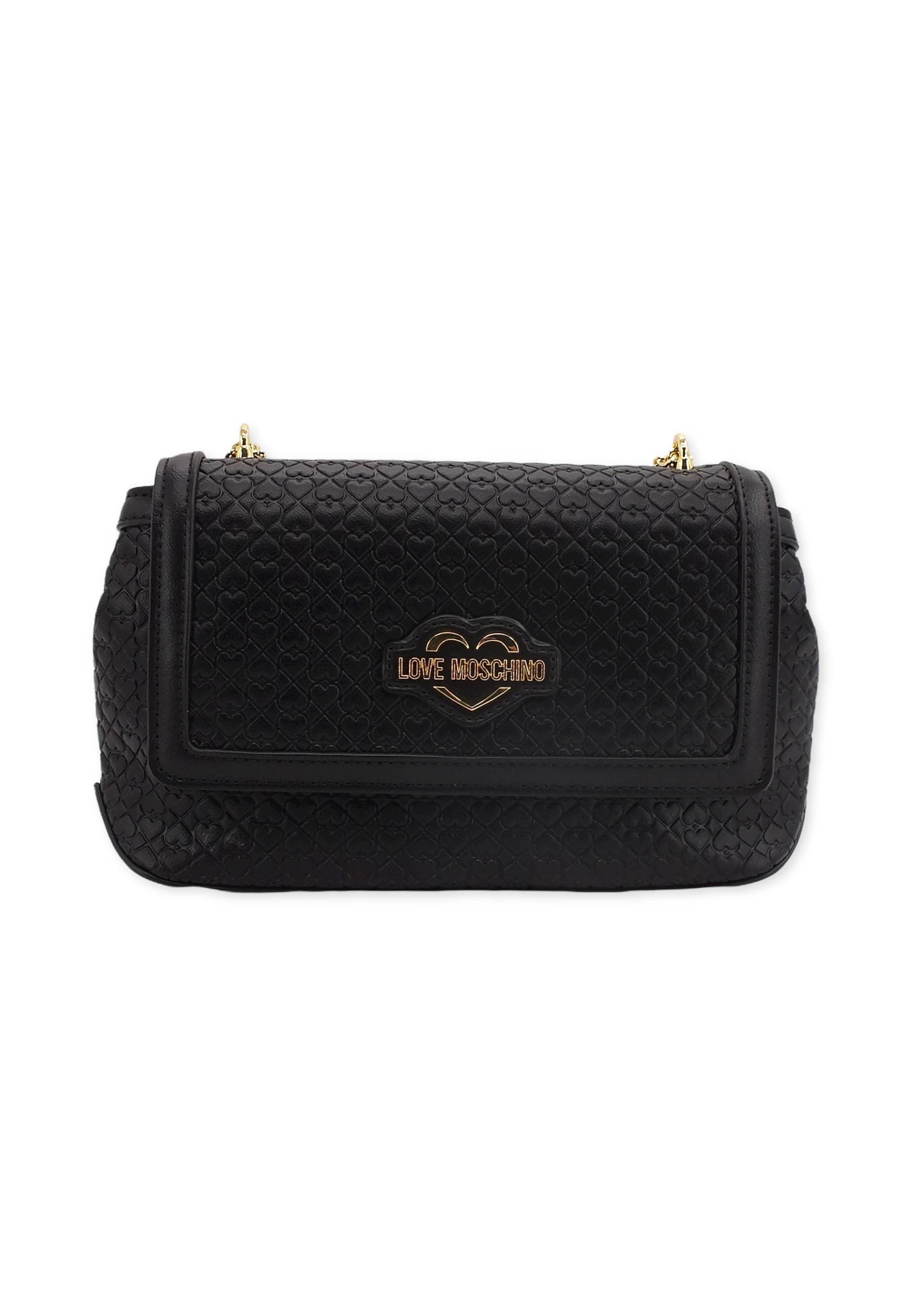 LOVE MOSCHINO Borsa Tracolla Crossbody Nero JC4353PP0FKF0000 - Sandrini Calzature e Abbigliamento