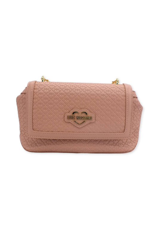 LOVE MOSCHINO Borsa Tracolla Crossbody Rosa Cipria JC4353PP0FKF0601 - Sandrini Calzature e Abbigliamento
