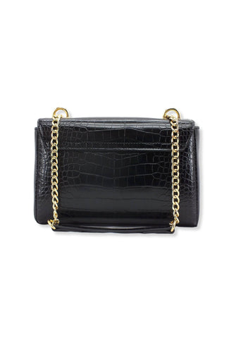 LOVE MOSCHINO Borsa Tracolla Crossbody Stampa Coccodrillo Nera JC4070PP1FLF0000 - Sandrini Calzature e Abbigliamento