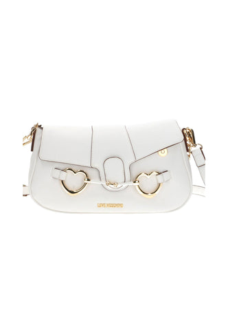 LOVE MOSCHINO Borsa Tracolla Cuori Bianco JC4128PP1GLI1100 - Sandrini Calzature e Abbigliamento