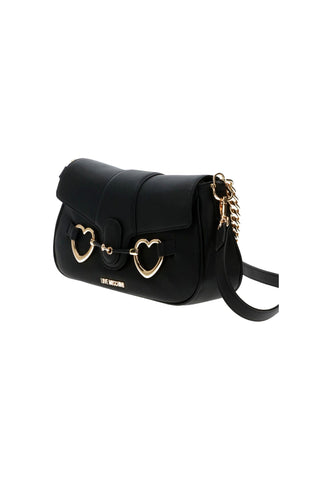 LOVE MOSCHINO Borsa Tracolla Cuori Nero JC4128PP1GLI1000 - Sandrini Calzature e Abbigliamento