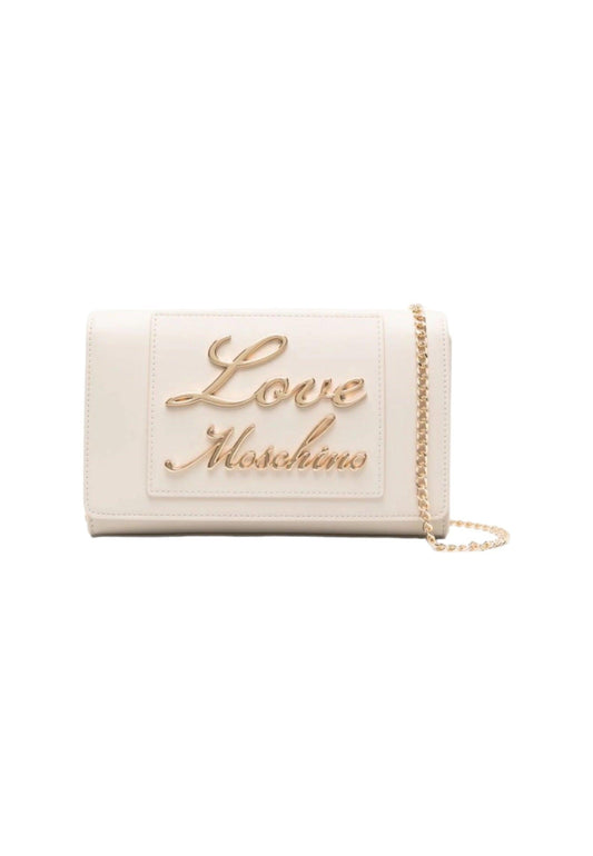 LOVE MOSCHINO Borsa Tracolla Donna Avorio JC4121PP1ILM0110 - Sandrini Calzature e Abbigliamento