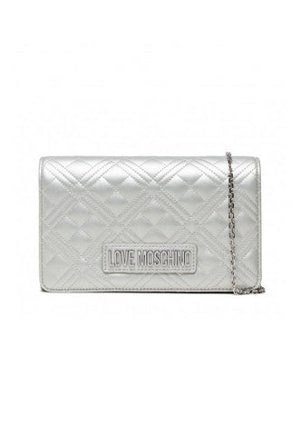 LOVE MOSCHINO Borsa Tracolla Donna Logo Argento JC4079PP1FLA0902 - Sandrini Calzature e Abbigliamento