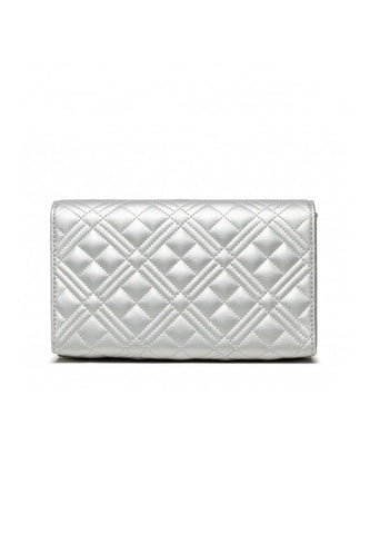LOVE MOSCHINO Borsa Tracolla Donna Logo Argento JC4079PP1FLA0902 - Sandrini Calzature e Abbigliamento