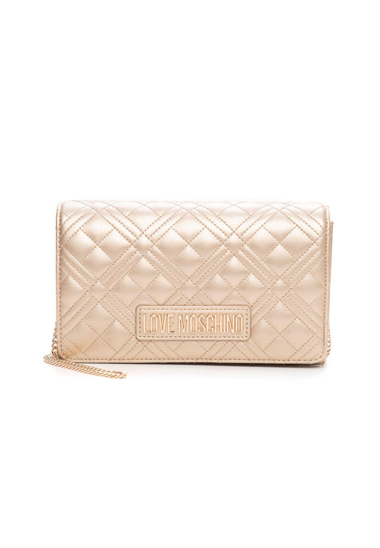 LOVE MOSCHINO Borsa Tracolla Donna Logo Oro JC4079PP1FLA0901 - Sandrini Calzature e Abbigliamento