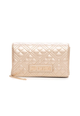 LOVE MOSCHINO Borsa Tracolla Donna Logo Oro JC4079PP1FLA0901 - Sandrini Calzature e Abbigliamento