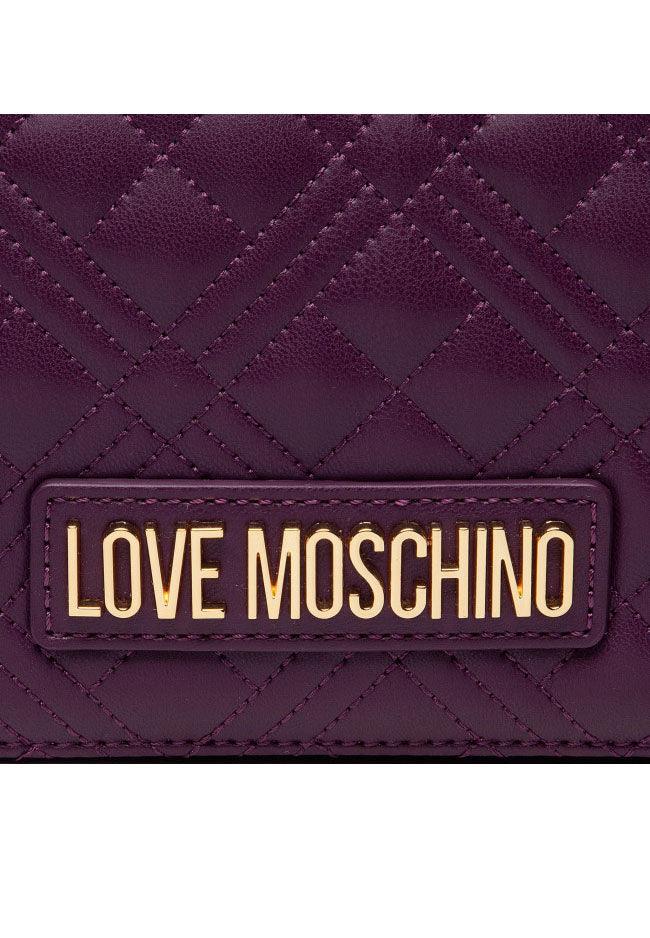 LOVE MOSCHINO Borsa Tracolla Donna Logo Viola JC4079PP1FLA0650 - Sandrini Calzature e Abbigliamento