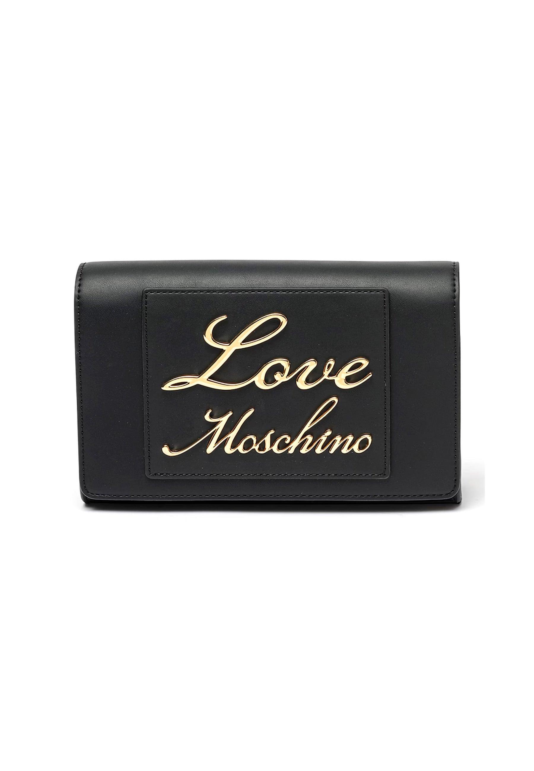 LOVE MOSCHINO Borsa Tracolla Donna Nero JC4121PP1ILM0000 - Sandrini Calzature e Abbigliamento
