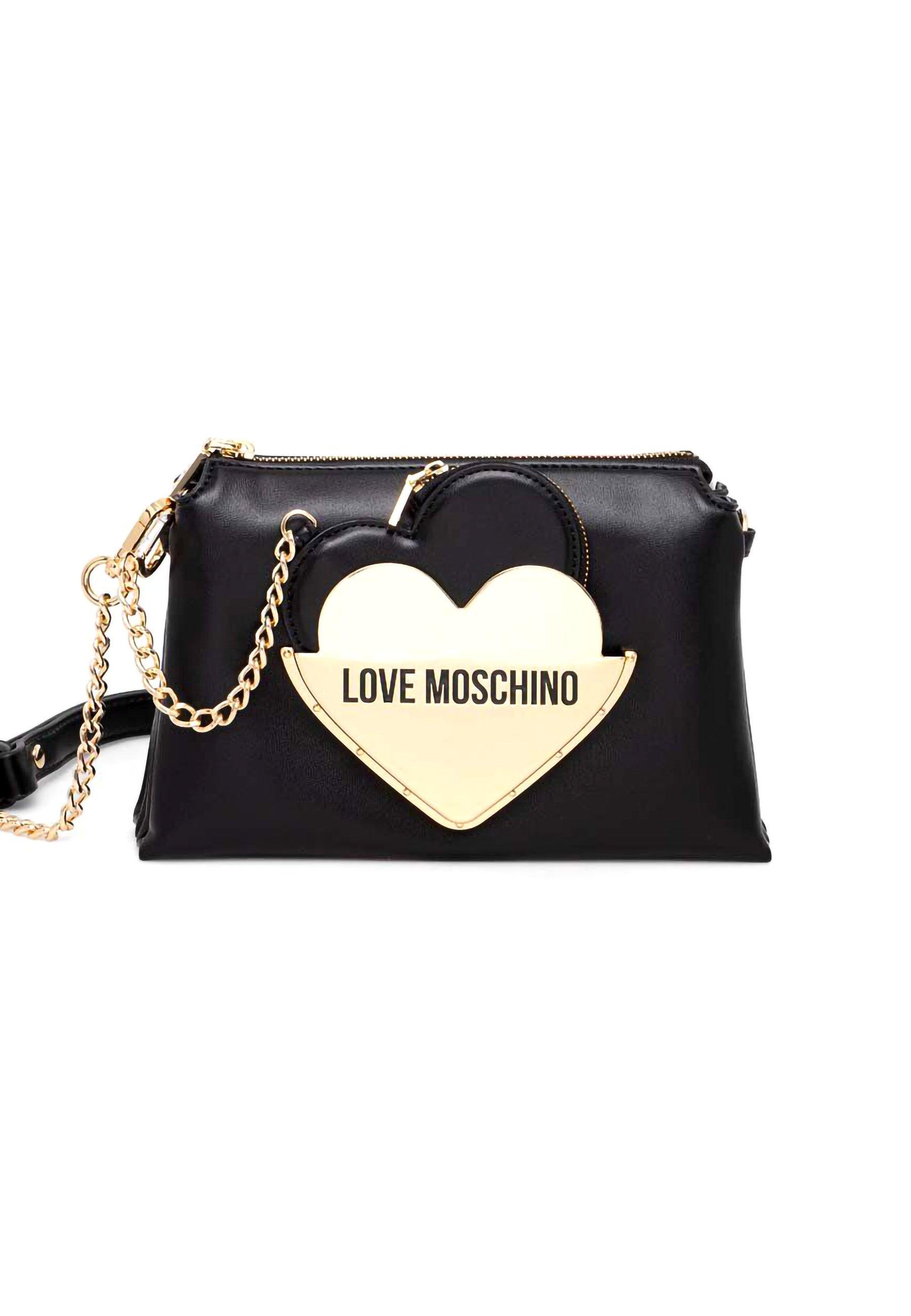LOVE MOSCHINO Borsa Tracolla Donna Nero JC4128PP1ILO0000 - Sandrini Calzature e Abbigliamento