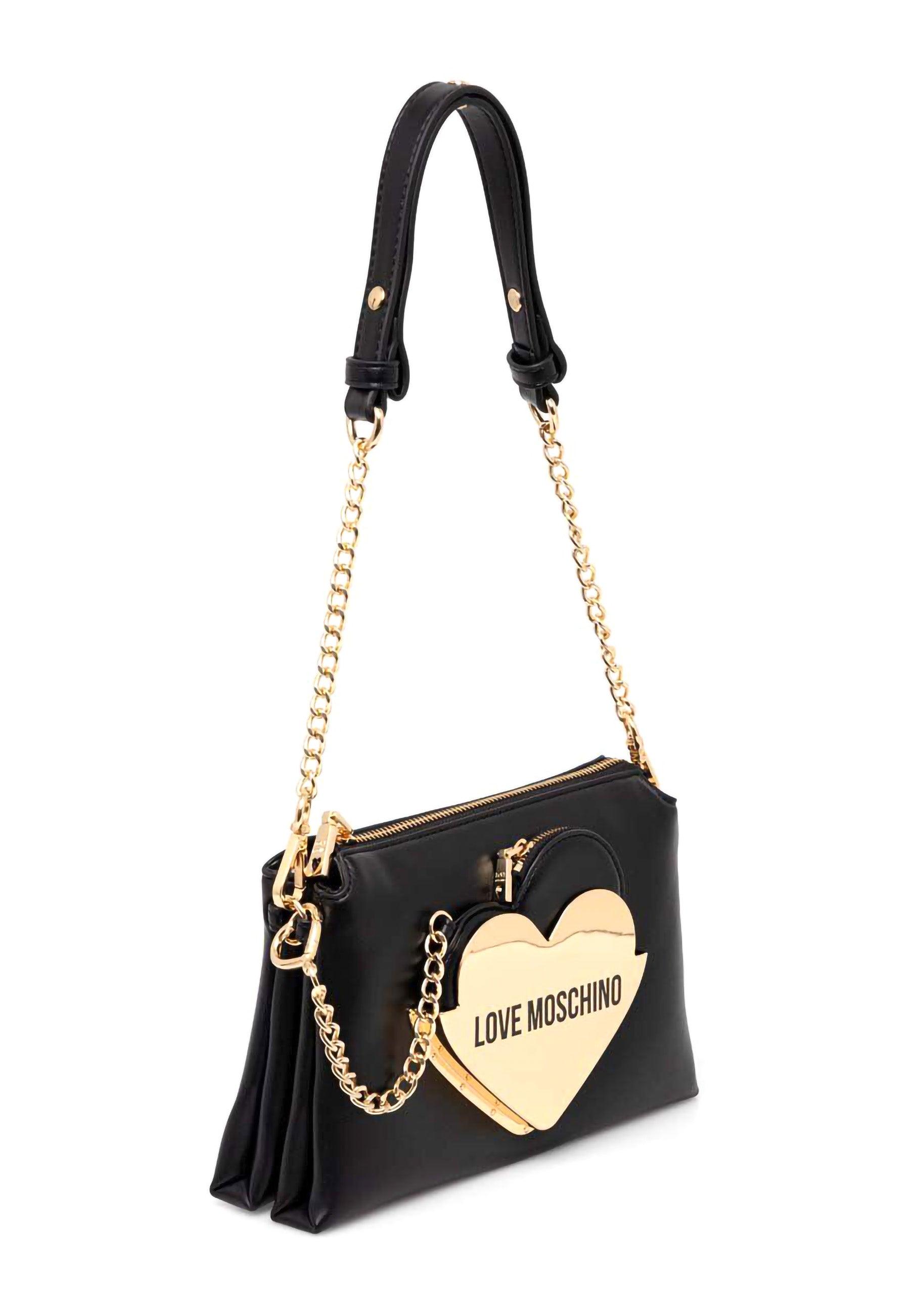 LOVE MOSCHINO Borsa Tracolla Donna Nero JC4128PP1ILO0000 - Sandrini Calzature e Abbigliamento