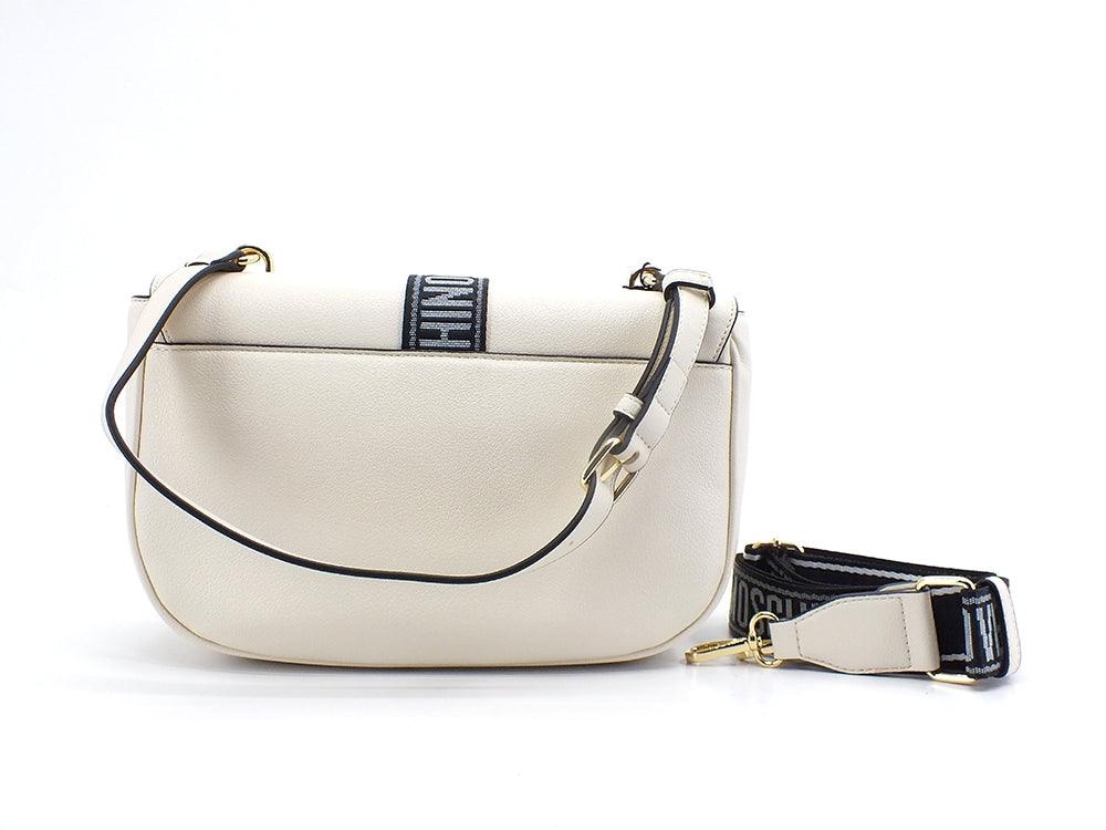 LOVE MOSCHINO Borsa Tracolla Fibbia Avorio JC4311PP0DKO0110 - Sandrini Calzature e Abbigliamento