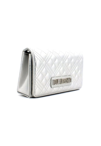 LOVE MOSCHINO Borsa Tracolla Flap Argento JC4079PP1GLA902 - Sandrini Calzature e Abbigliamento