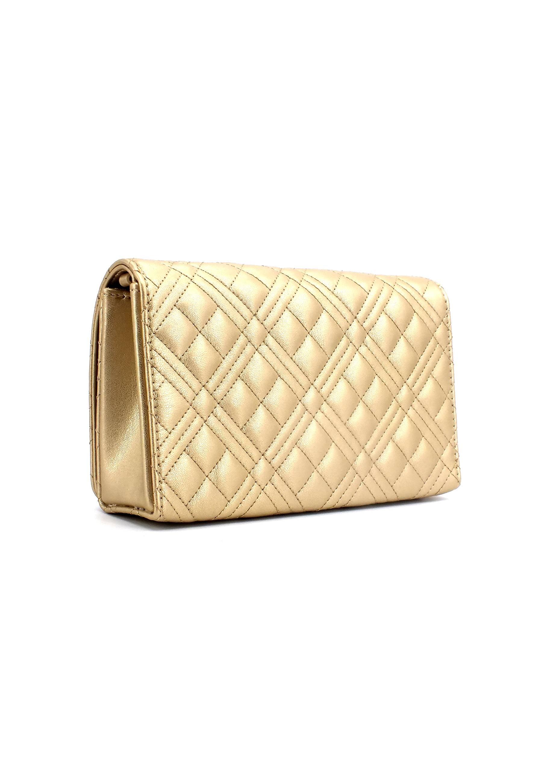 LOVE MOSCHINO Borsa Tracolla Flap Oro JC4079PP1GLA901 - Sandrini Calzature e Abbigliamento