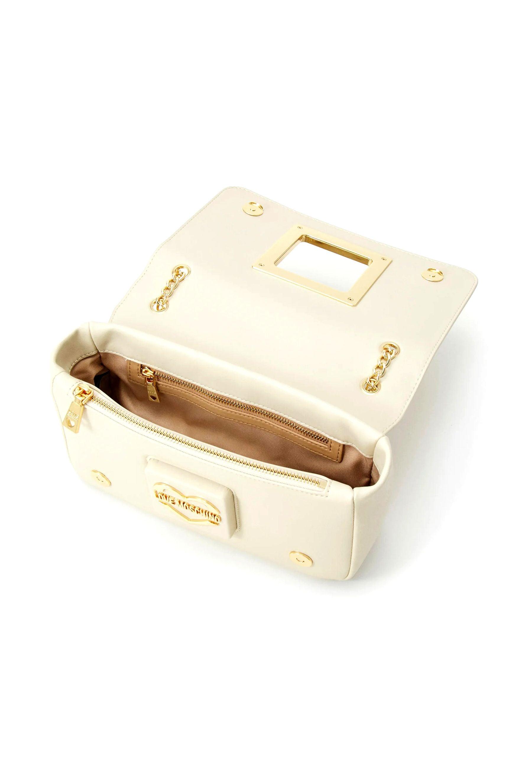 LOVE MOSCHINO Borsa Tracolla Lamb Ecru JC4301PP0GKV0103 - Sandrini Calzature e Abbigliamento