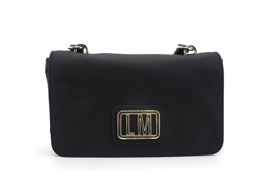 LOVE MOSCHINO Borsa Tracolla Logo Gold Nero JC4295PP0DKM0000 - Sandrini Calzature e Abbigliamento