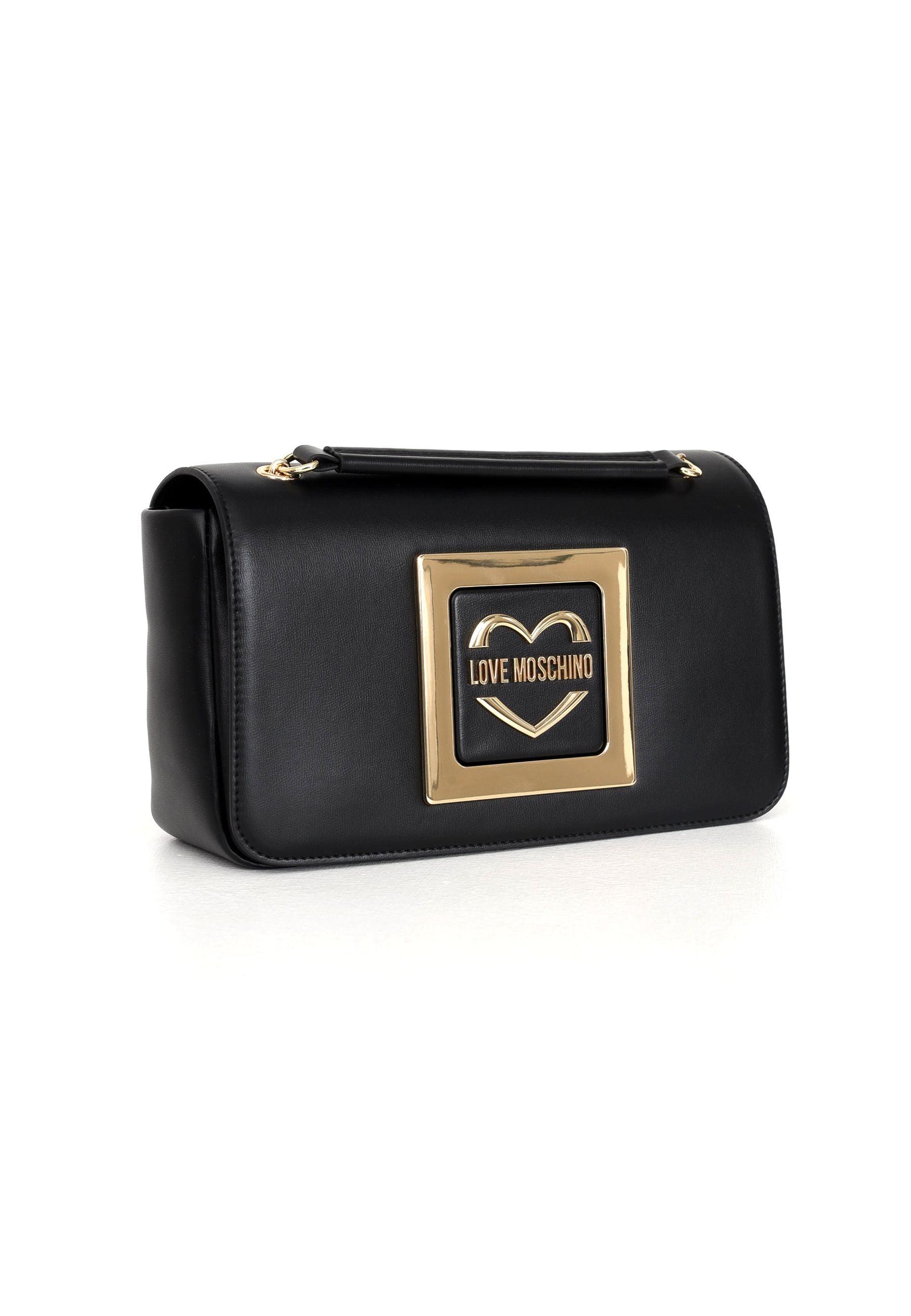 LOVE MOSCHINO Borsa Tracolla Nero JC4301PP0GKV0000 - Sandrini Calzature e Abbigliamento